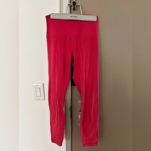lululemon athletica Red Leggings